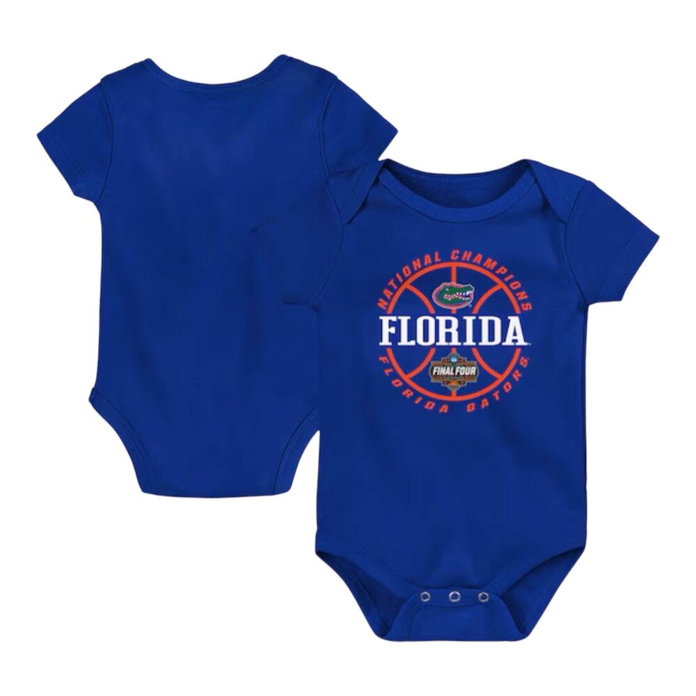 Florida Gators Infant NCAA Basketball National Champions Slam Dunk Bodysuit 24m